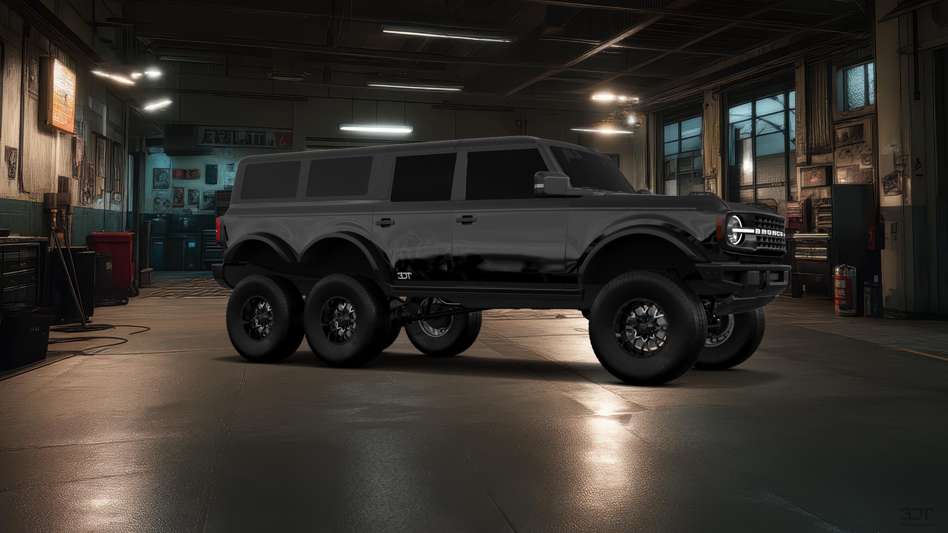 Ford Bronco 6X6 4 Door pickup truck 2021 tuning