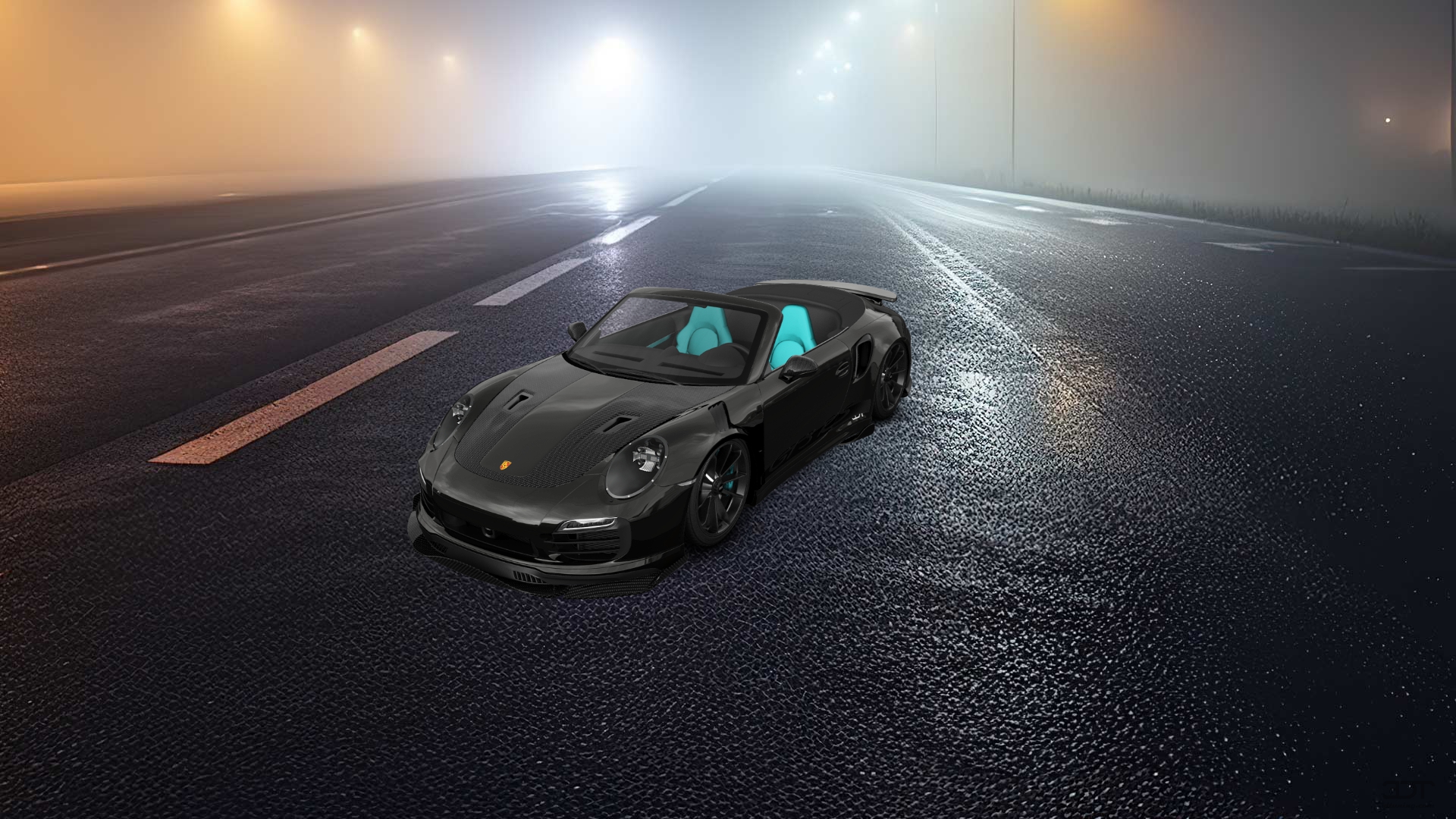 Porsche 911 Turbo S 2 Door Convertible 2014 tuning