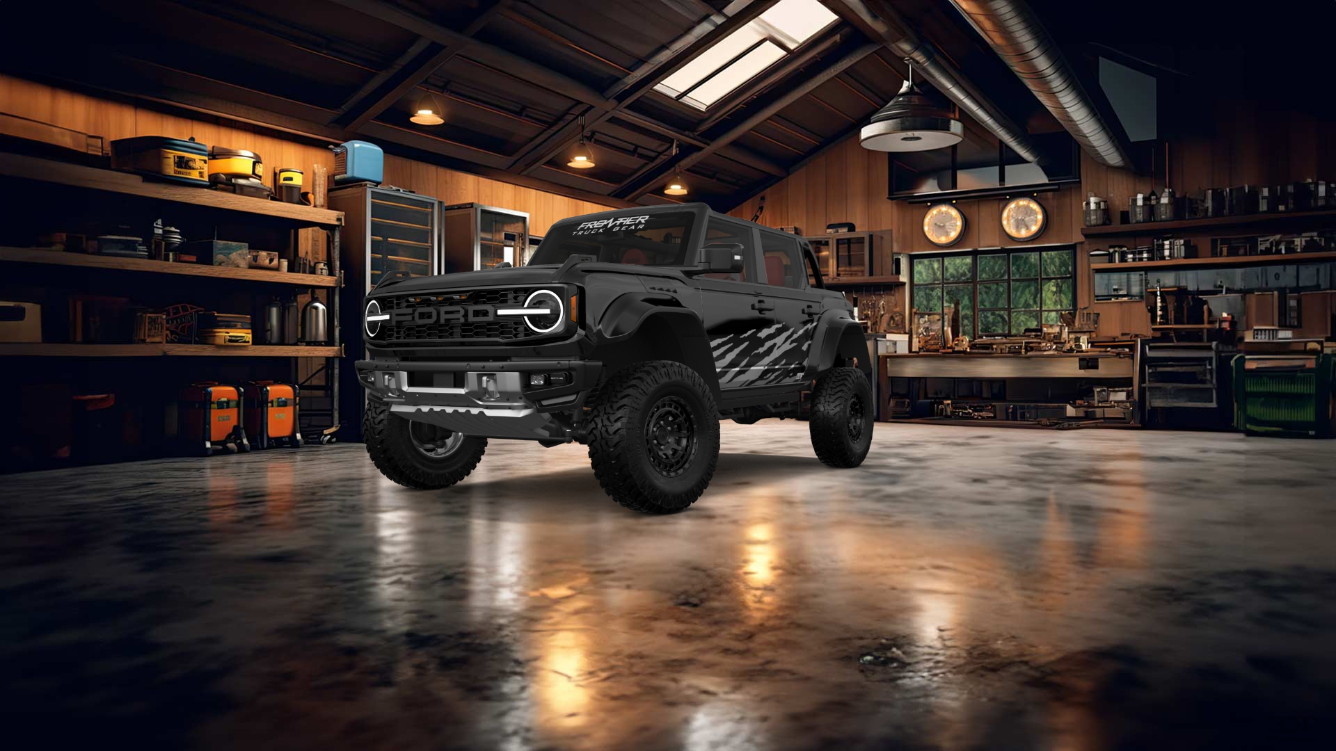 Ford Bronco Raptor 4 Door pickup truck 2022