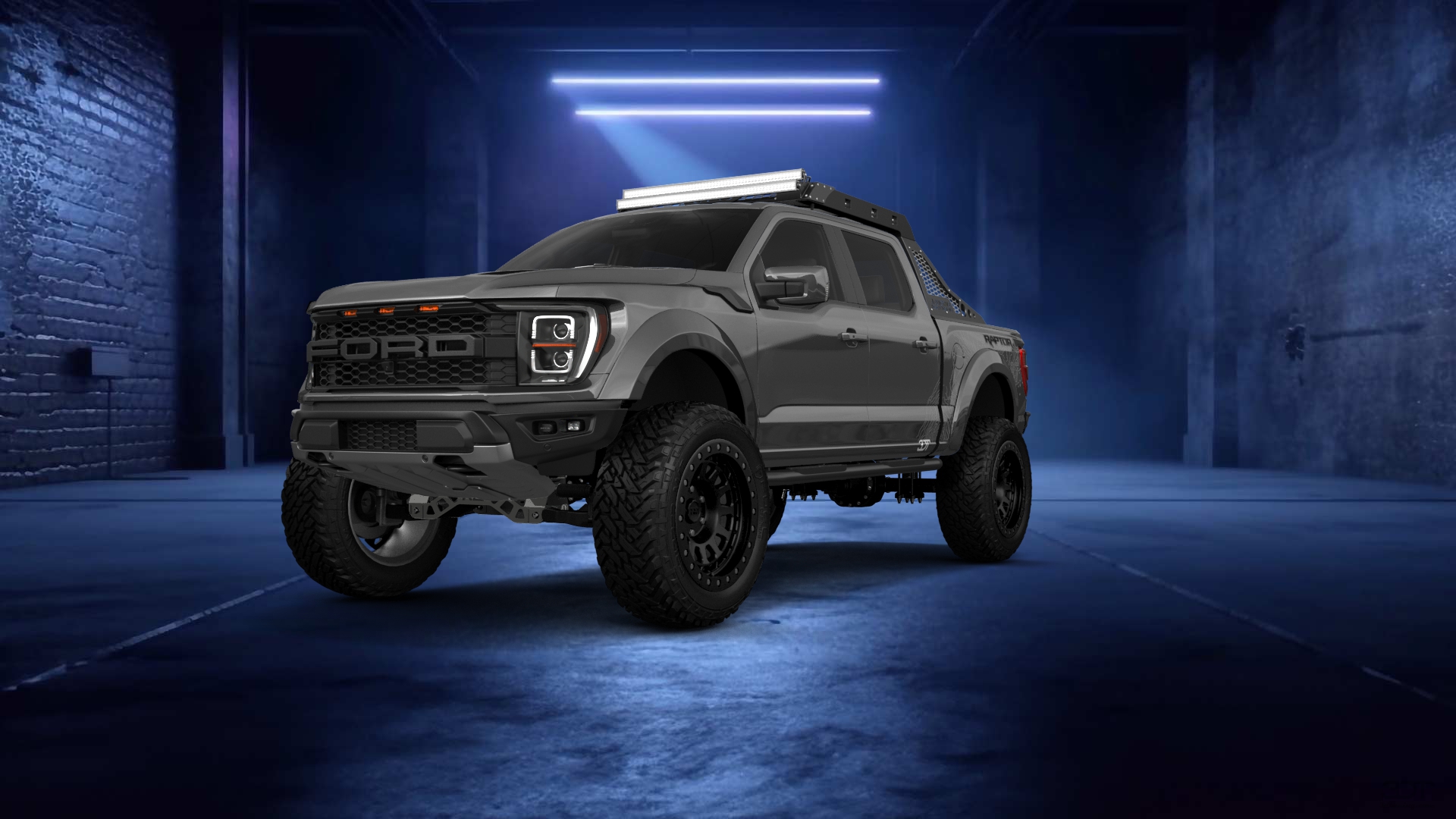 Ford F-150 Raptor 4 Door pickup truck 2021