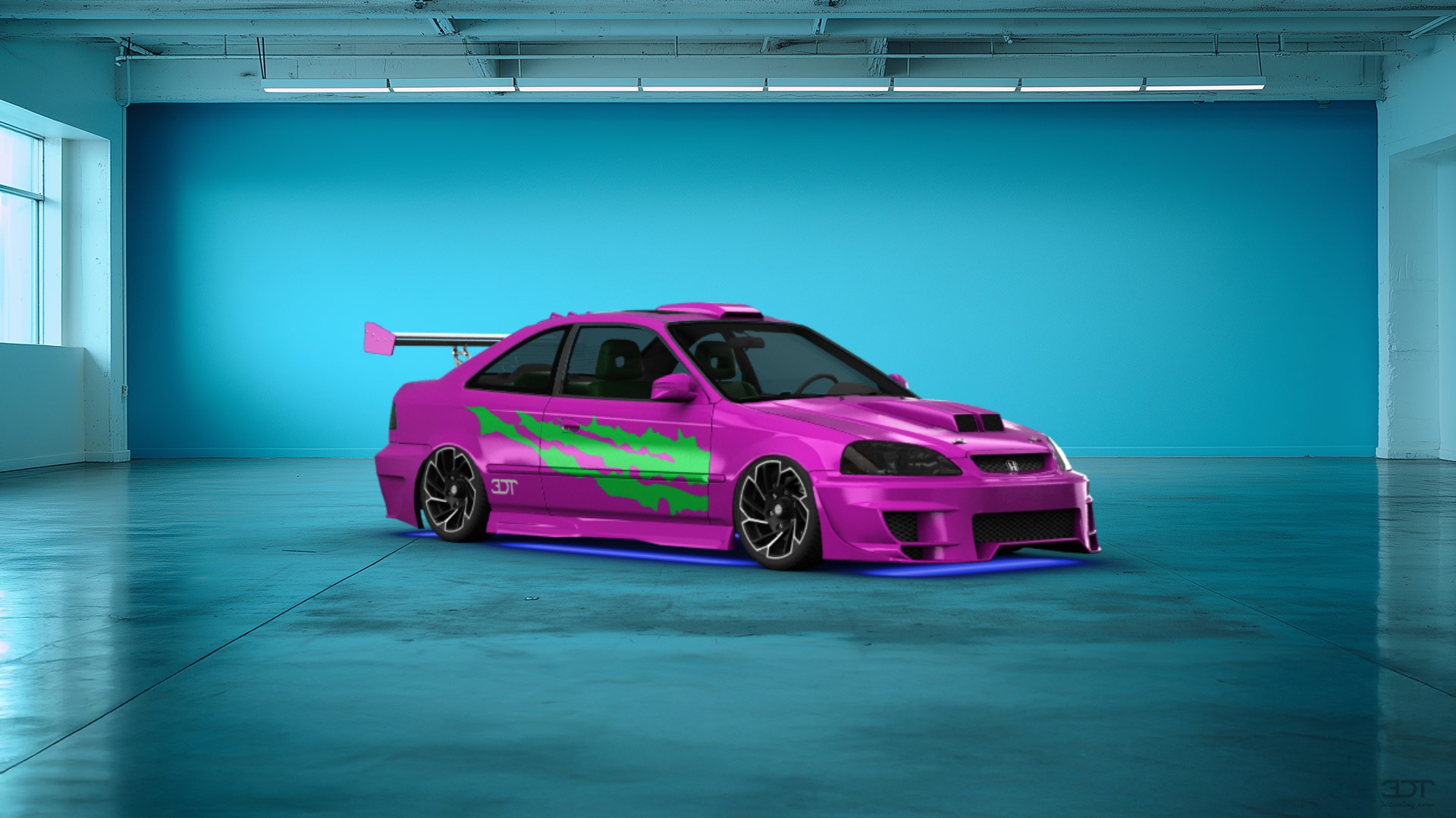Honda Civic Si Coupe 1999 tuning