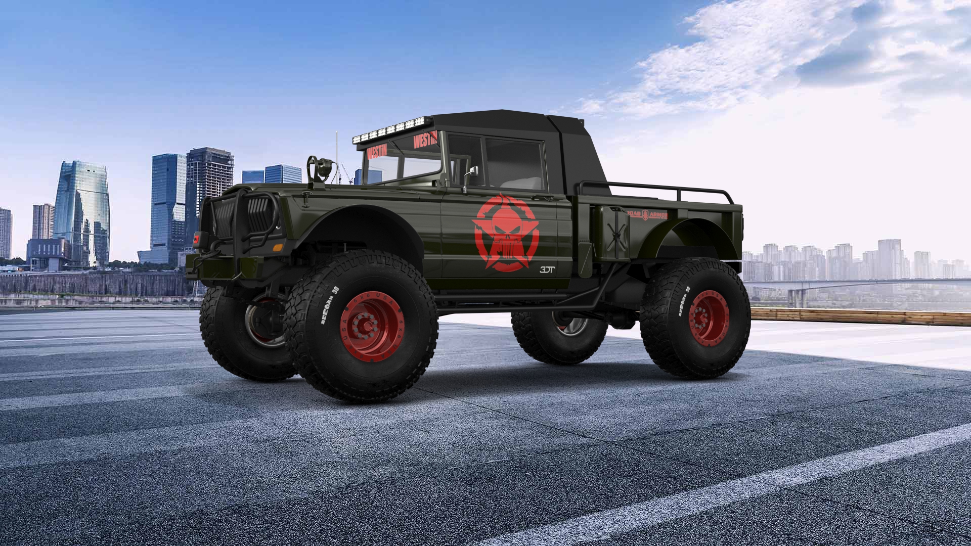 Jeep Kaiser M715 2 Door pickup truck 1968