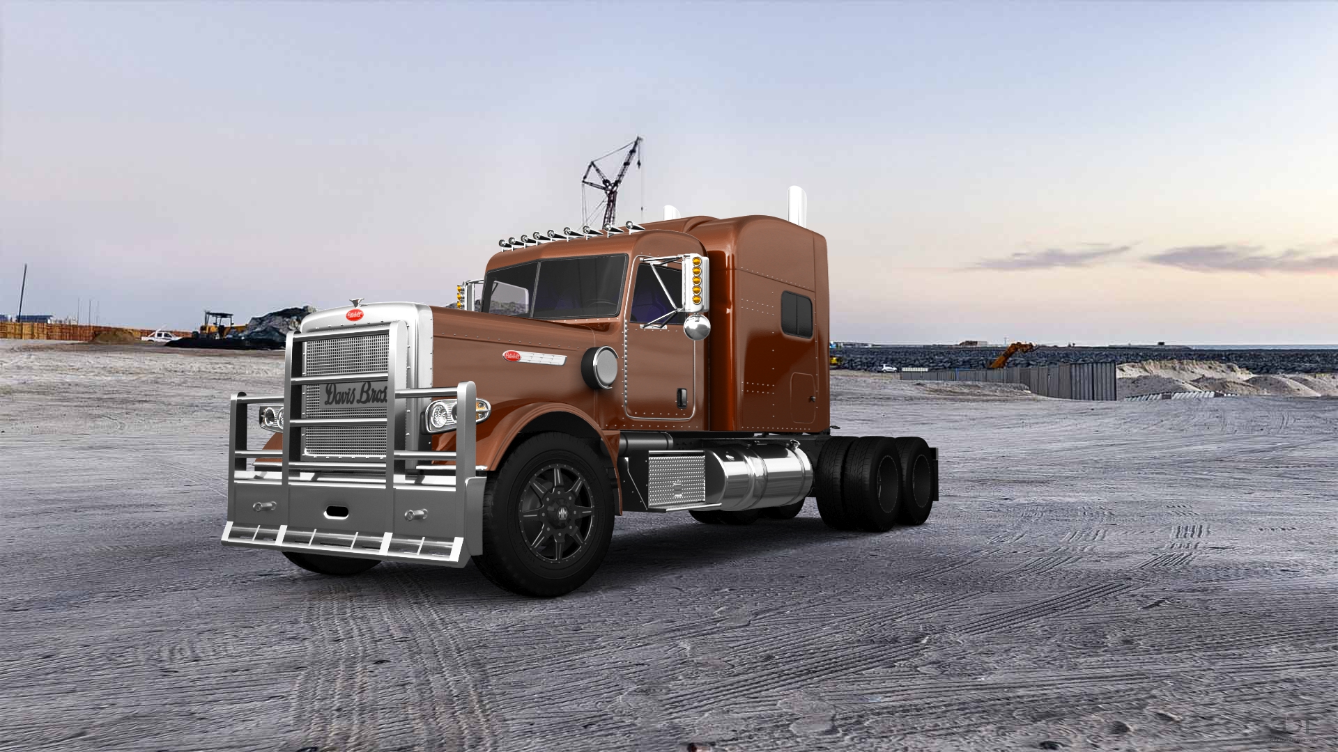 Peterbilt 389 Sleeper Cab Truck 2016 tuning