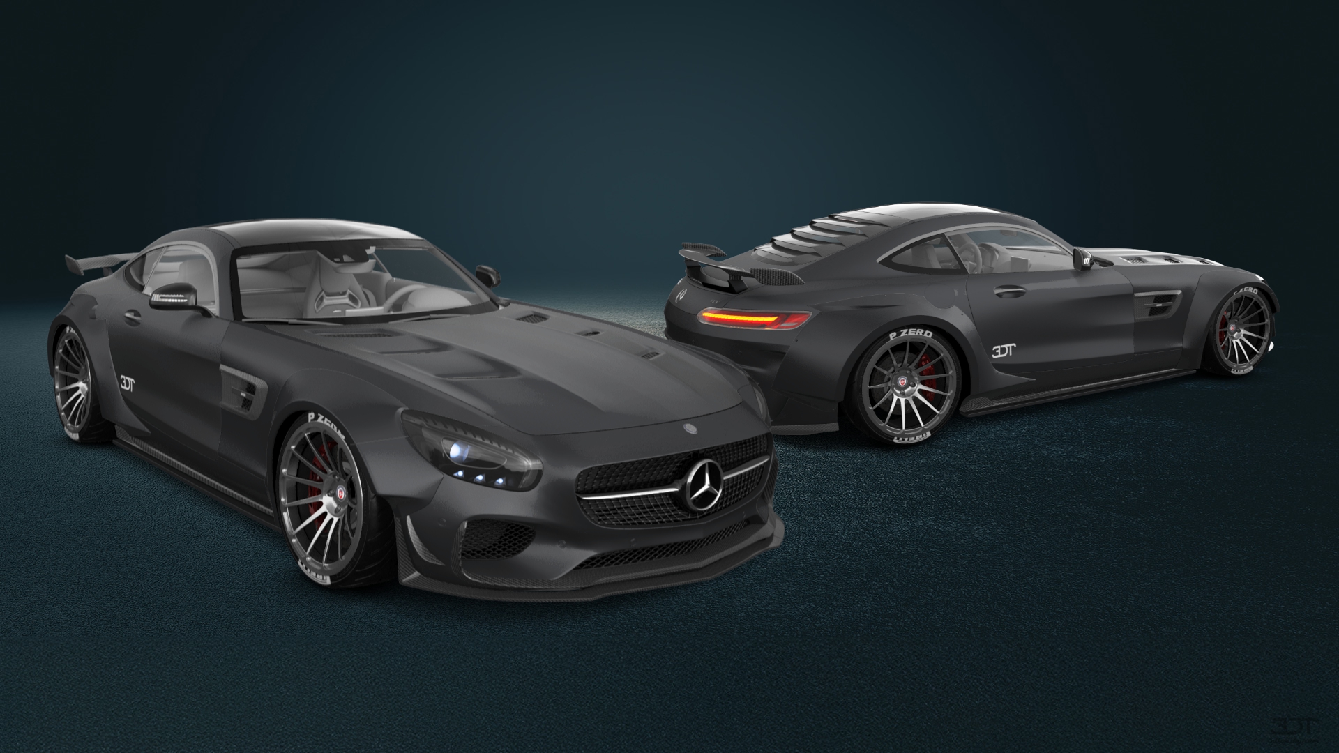 Mercedes AMG GT 2 door fastback coupe 2015