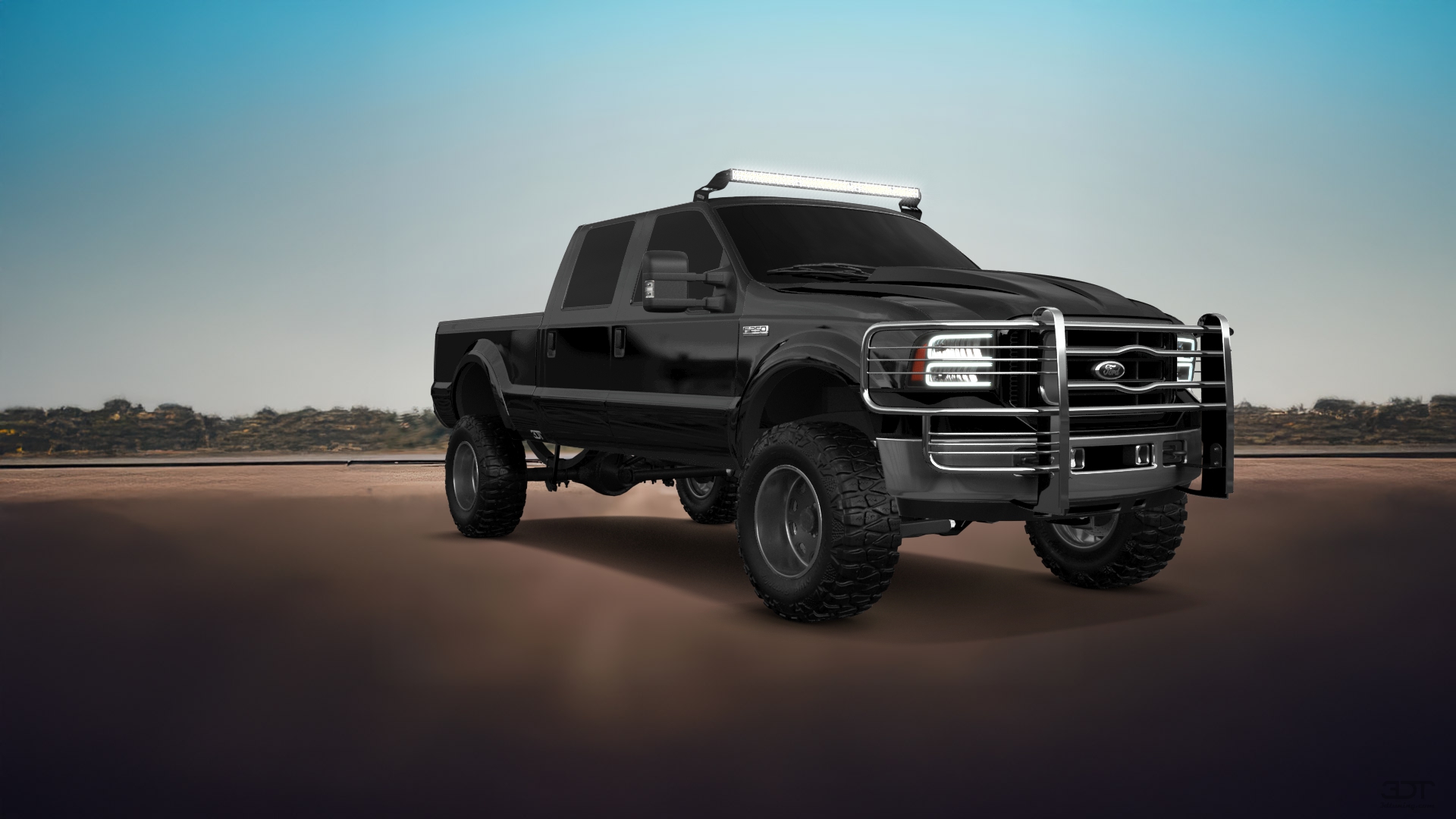 Ford F-250 Crew Cab 4 Door pickup truck 1999 tuning