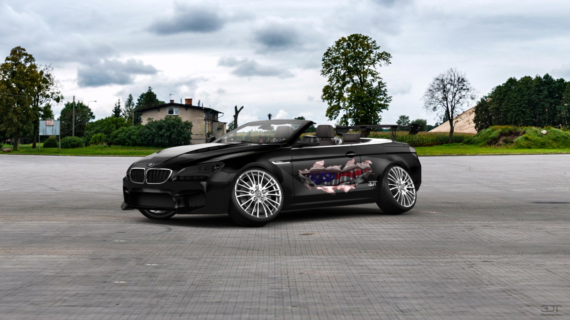 Там у бабушки деревня BMW 6