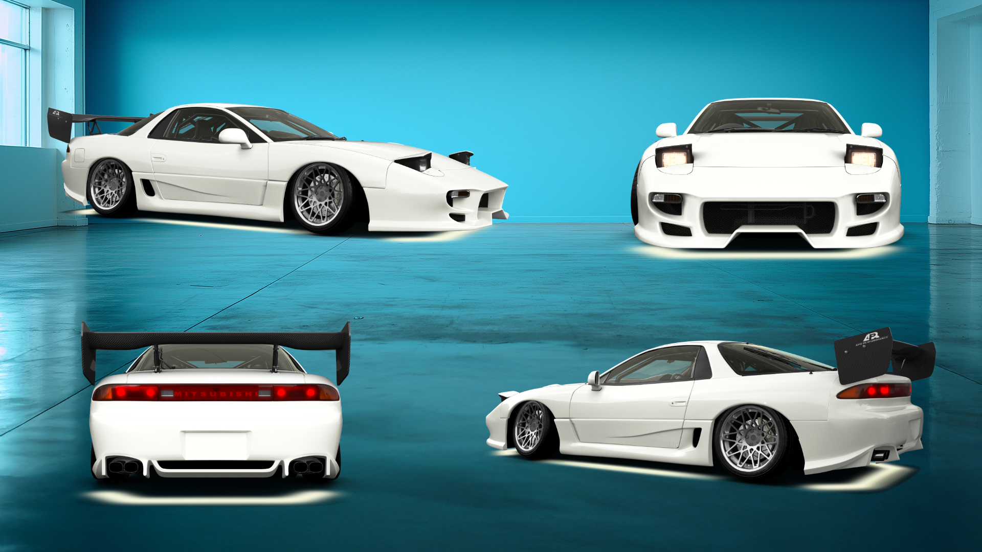 Mitsubishi 3000GT 2 Door Coupe 1991 tuning