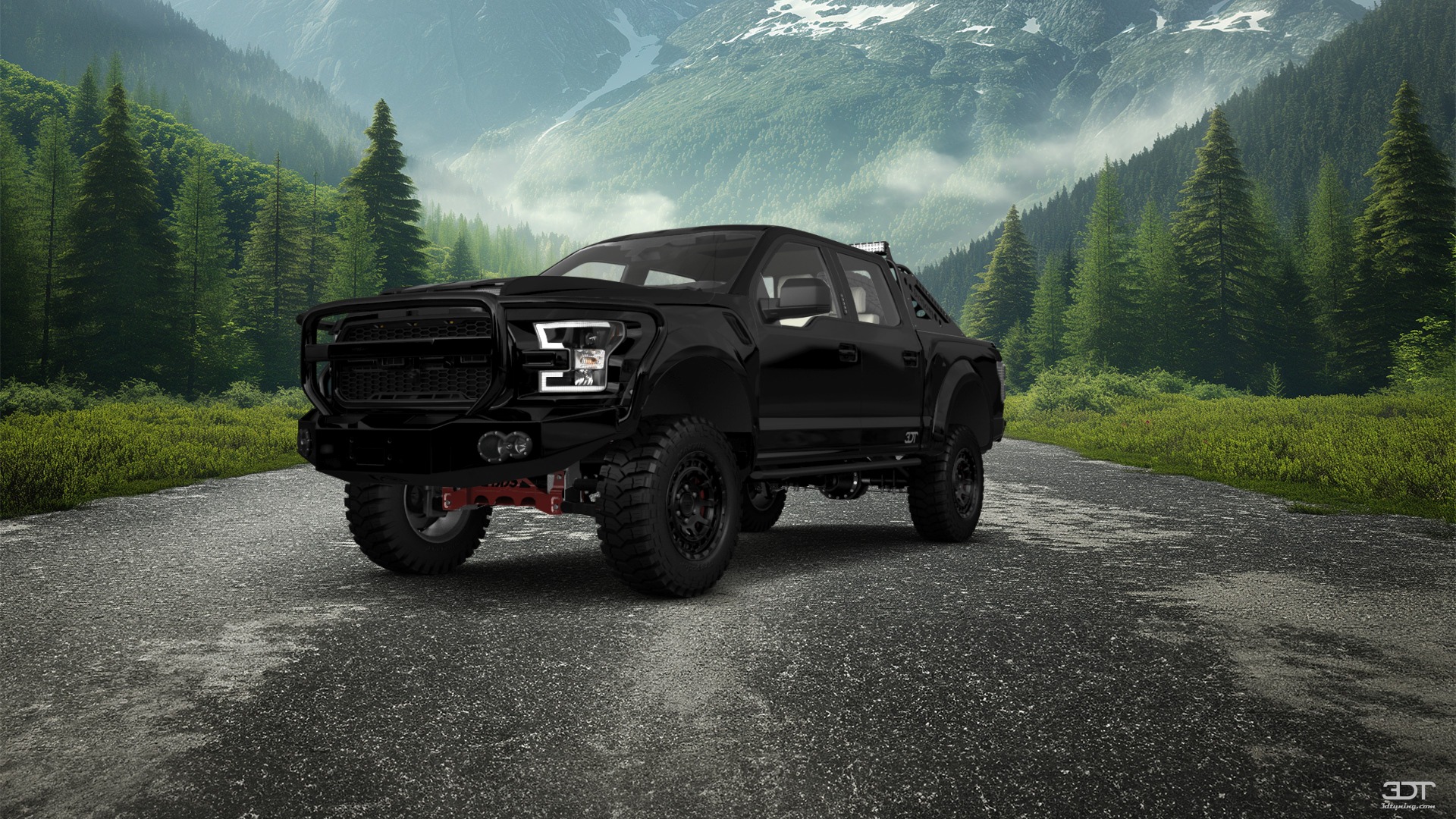 Ford F-150 Raptor 4 Door pickup truck 2017