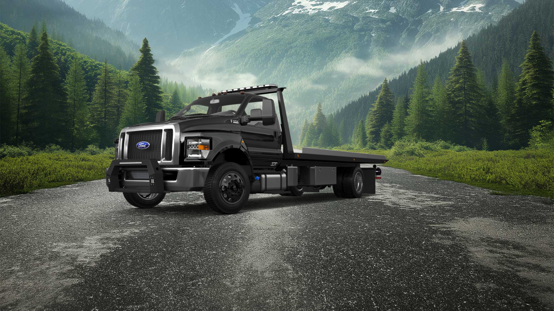 Ford F-650 Tow Truck Pickup 2016