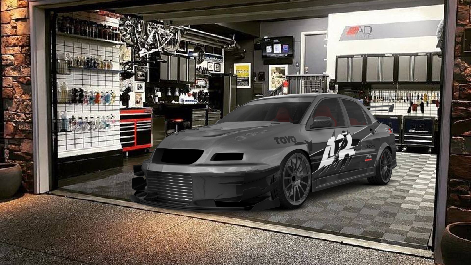 Mitsubishi Lancer Evo IX Challenge 4 Door Saloon 4005