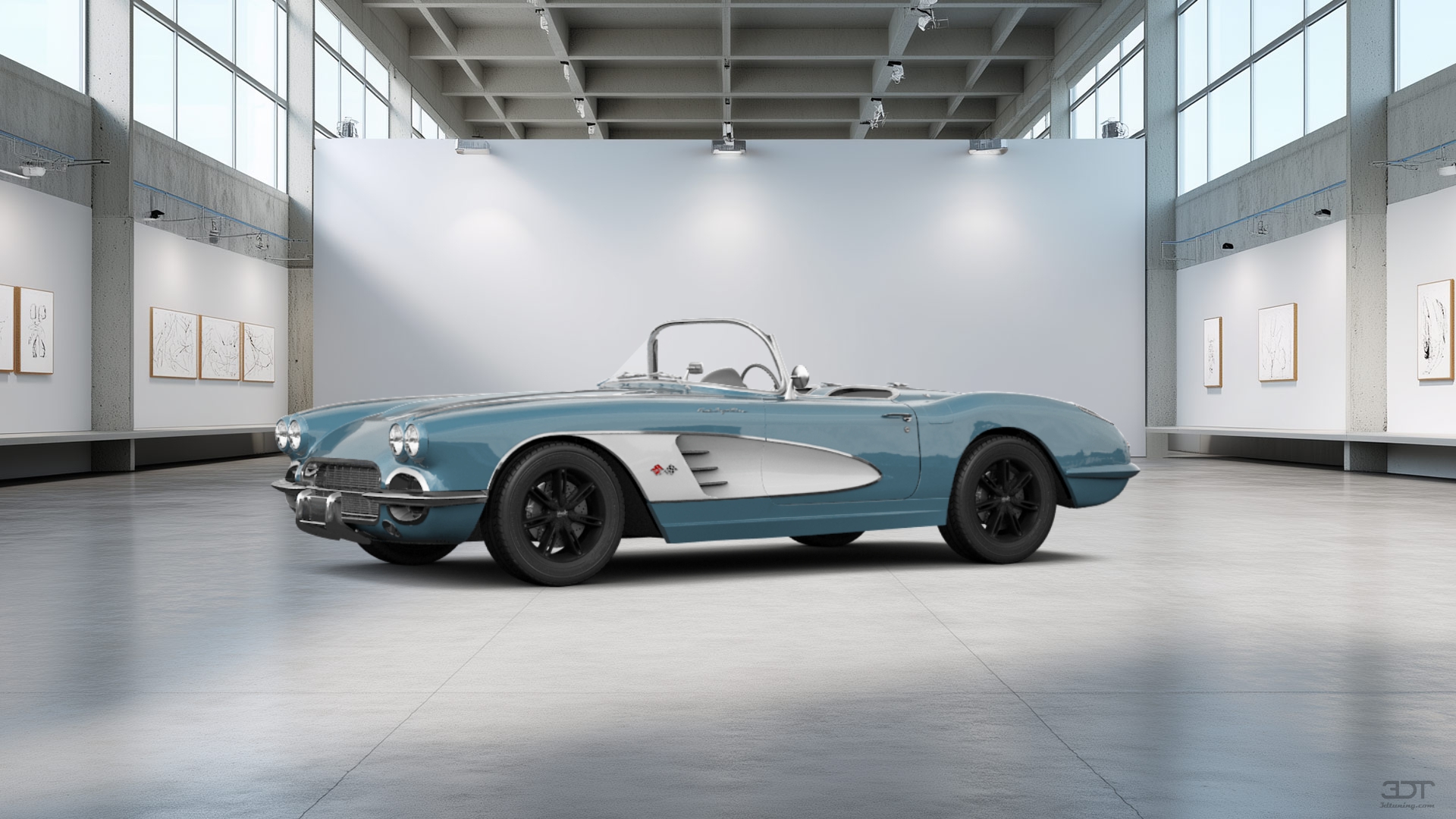 Chevrolet Corvette Convertible Coupe 1958 tuning