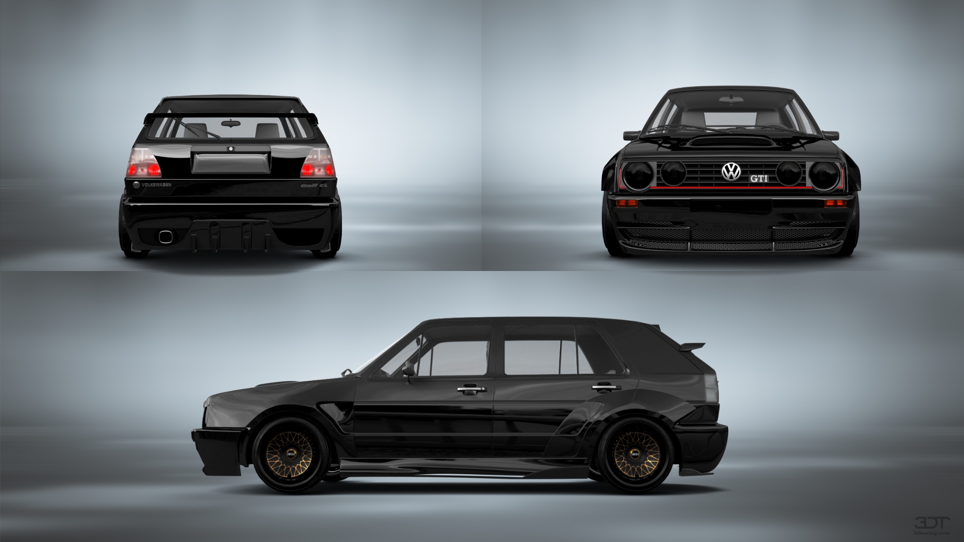 Volkswagen Golf Mk2 5 Door Hatchback 1983 tuning