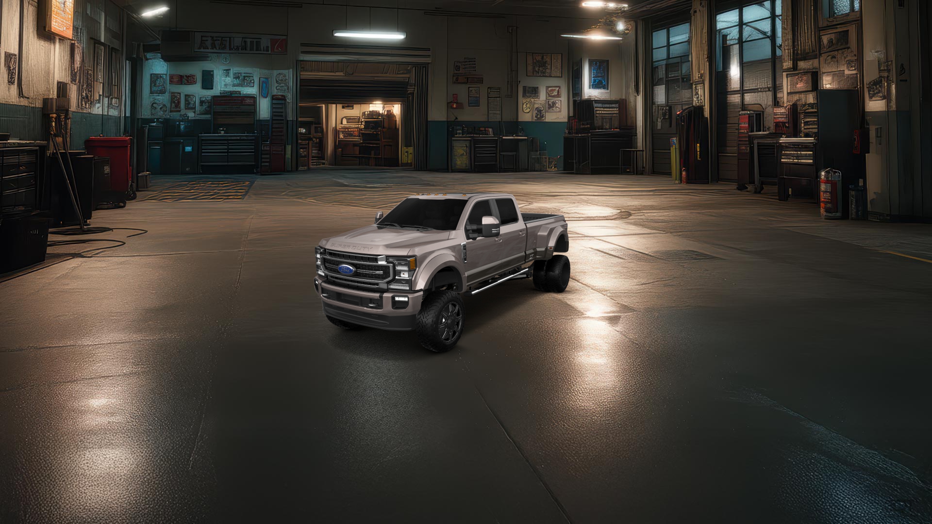 Ford F-350 DRW 4 Door pickup truck 2021 tuning