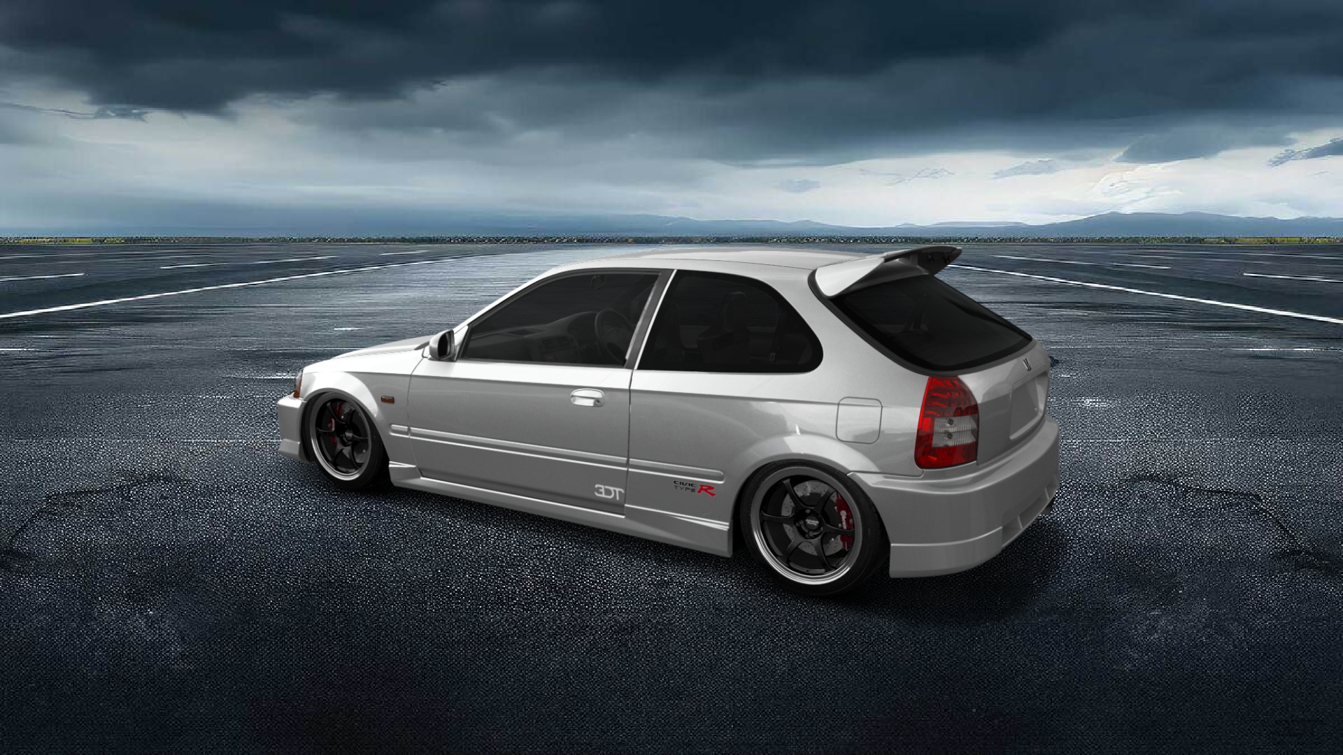 Honda Civic 3 Door Hatchback 1997 Images