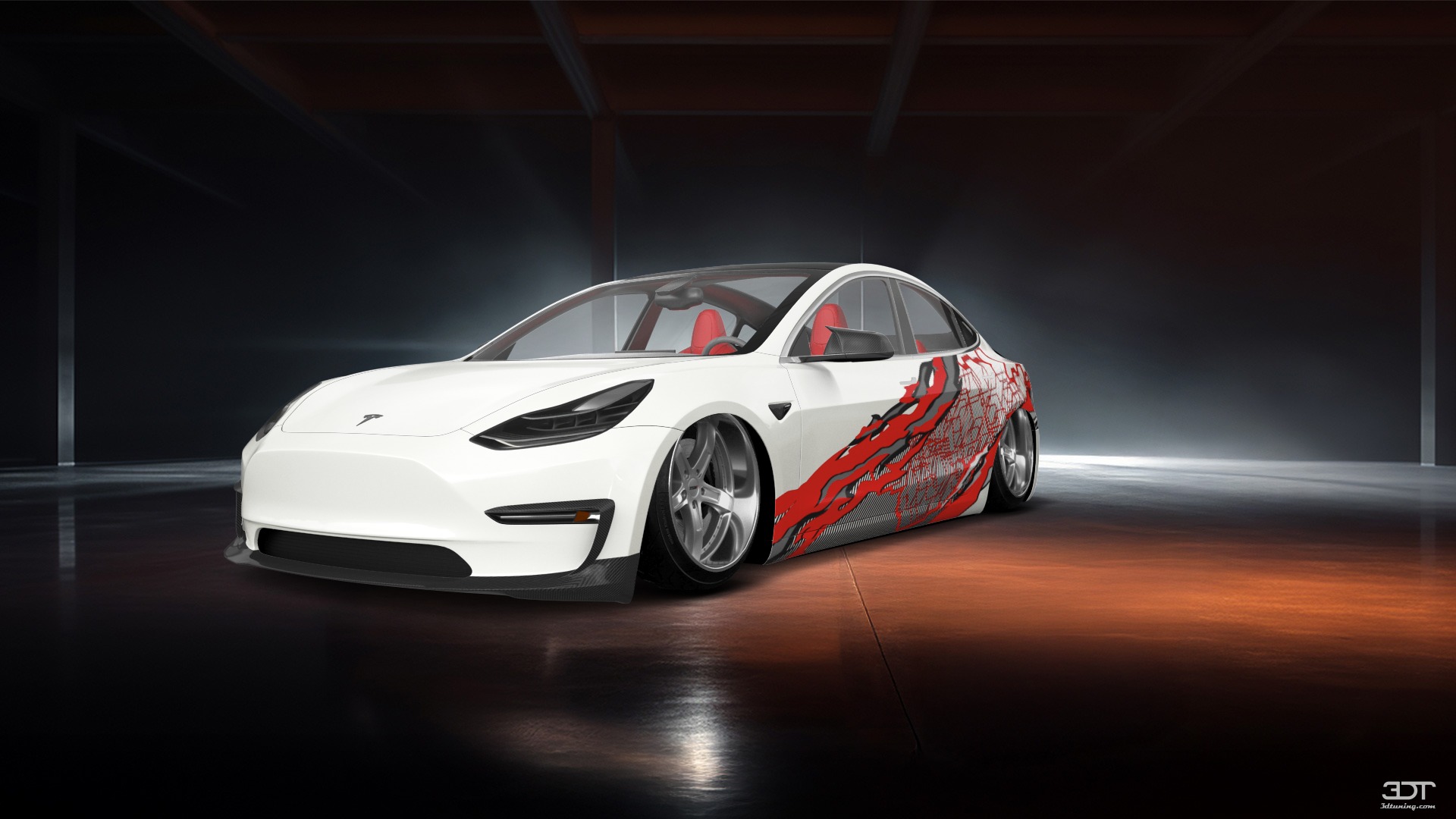 Tesla Model 3 4 Door Saloon 2017 tuning