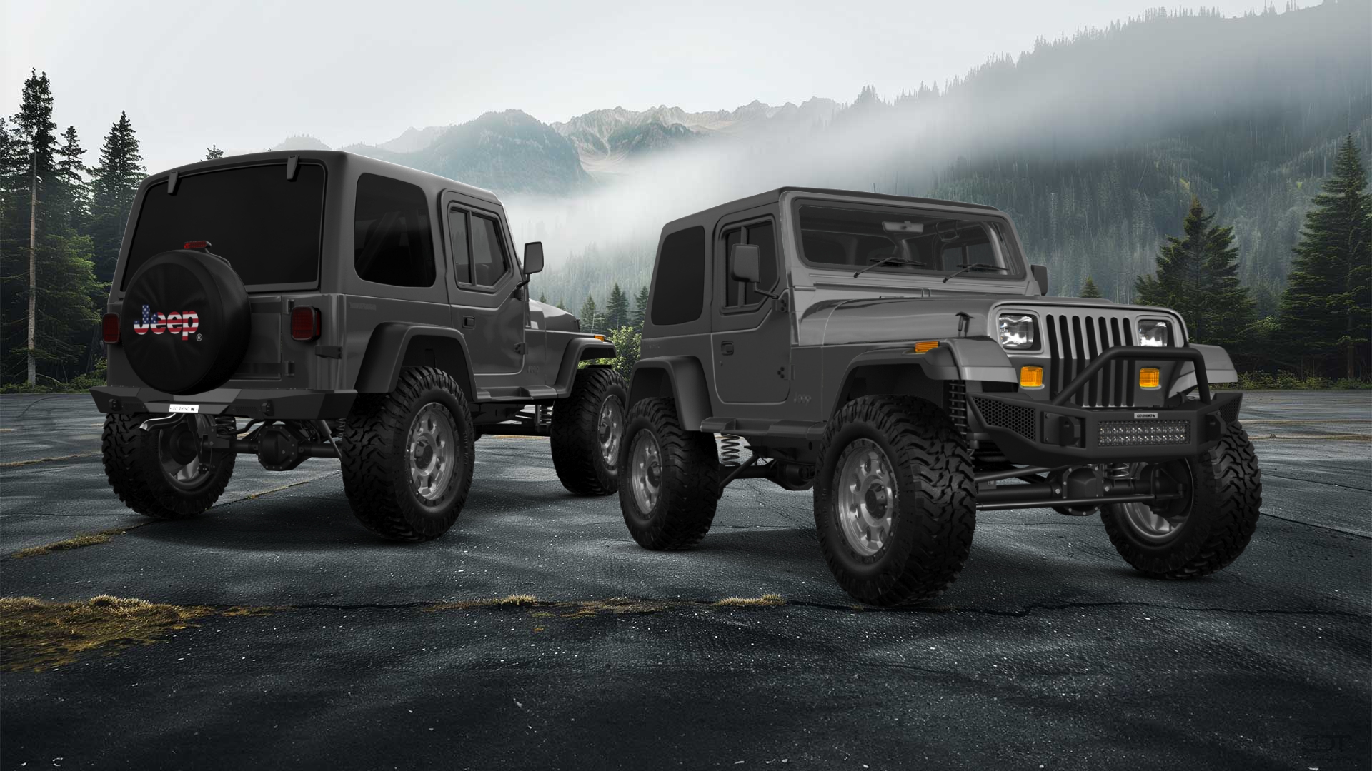 Jeep Wrangler YJ 2 Door SUV 1990