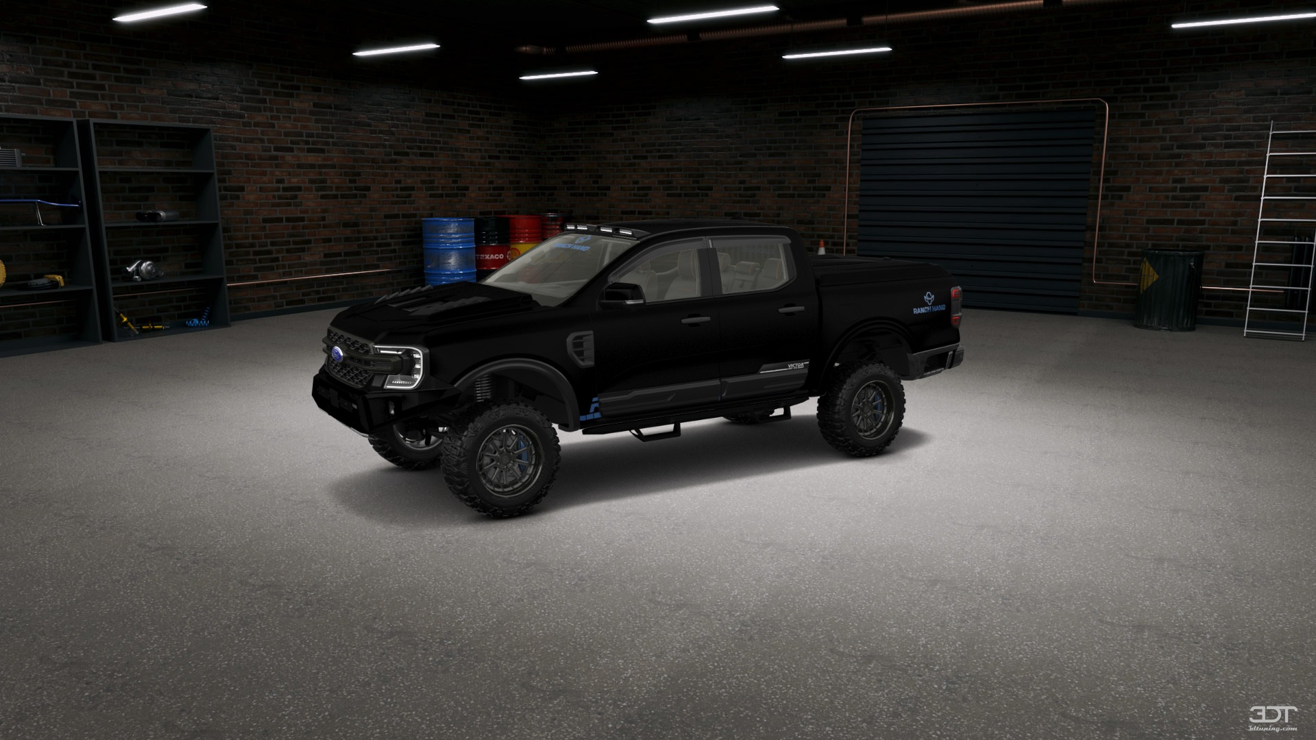 Ford Ranger 4 Door pickup truck 2022 tuning