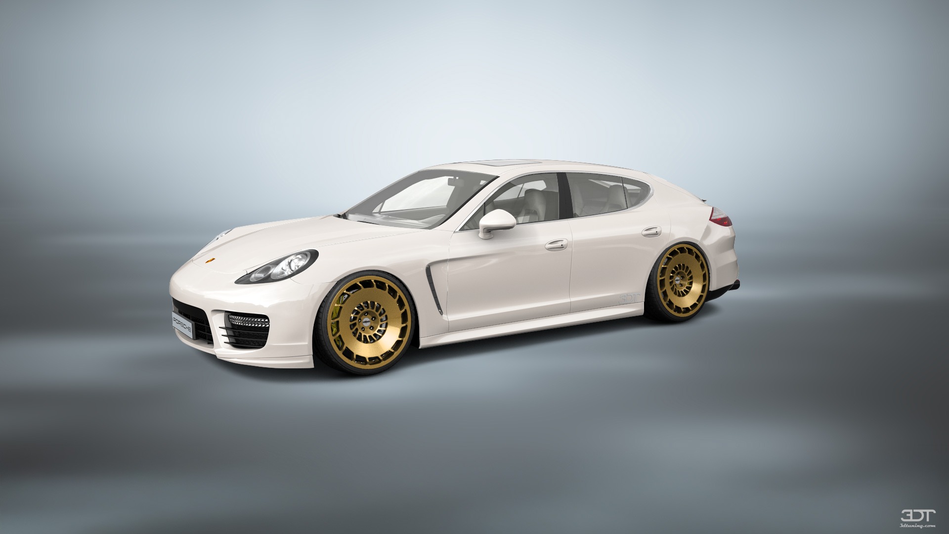 Porsche Panamera 4 door fastback saloon 2011