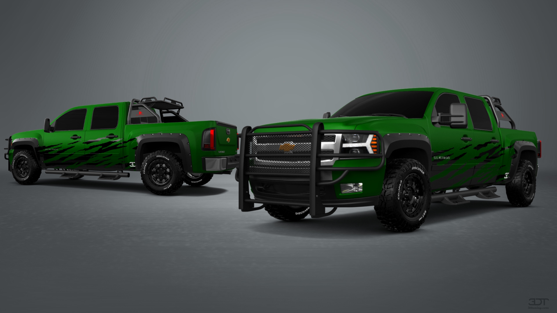 Chevrolet Silverado 1500 Crew Cab 4 Door pickup truck 2007 tuning