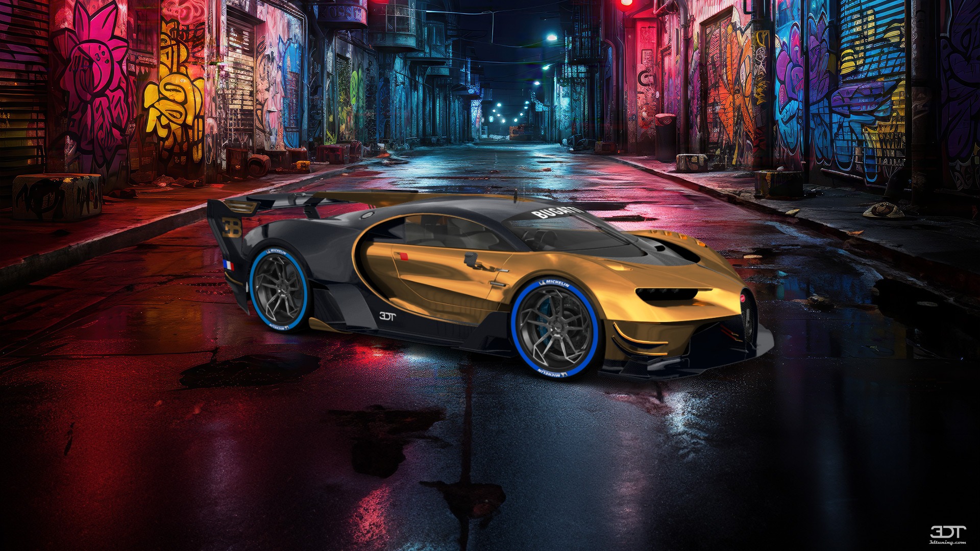 Bugatti Vision GT Supercar 2015 tuning