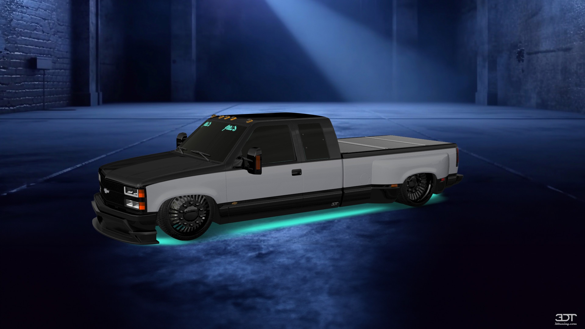 Chevrolet K3500 Extended Cab Pickup Truck 1988
