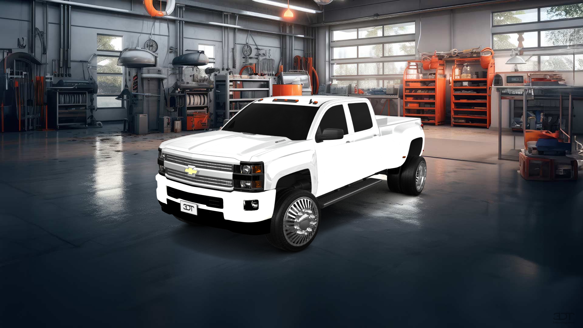 Chevrolet Silverado 3500 4 Door pickup truck 2015