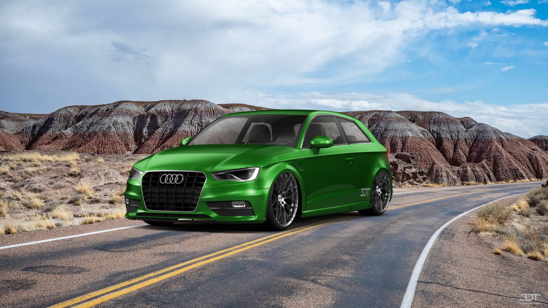 Audi A3 3 Door Hatchback 2013 Images