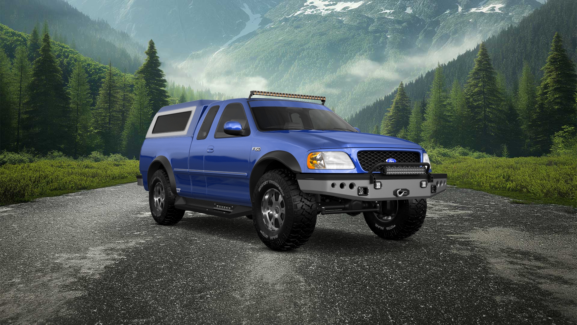 Ford F-150 SuperCab 2 Door pickup truck 1997 tuning