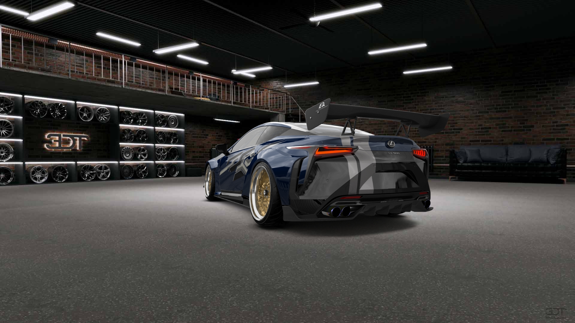 Lexus LC500 2 door fastback coupe 2017