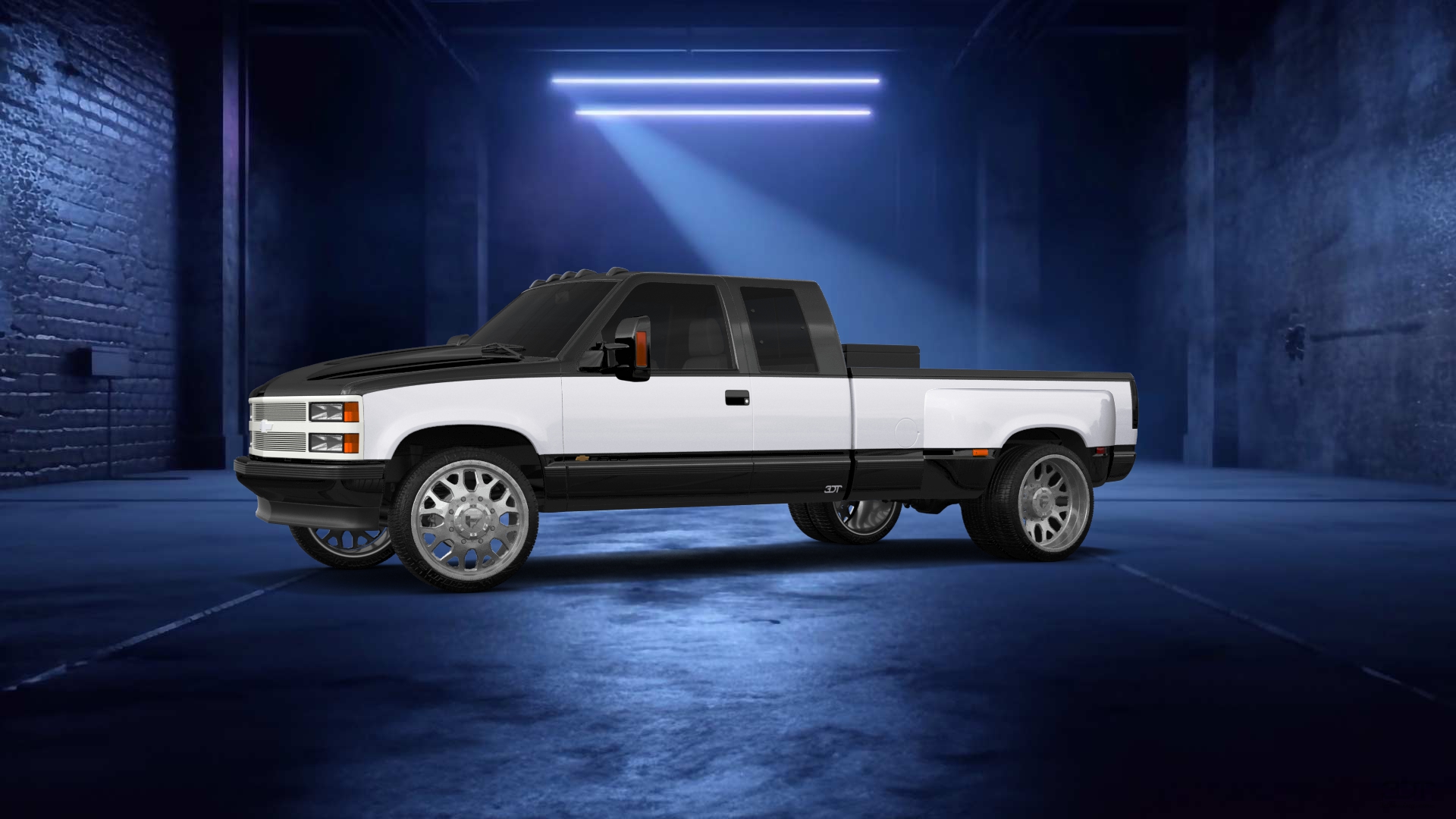 Chevrolet K3500 Extended Cab Pickup Truck 1988