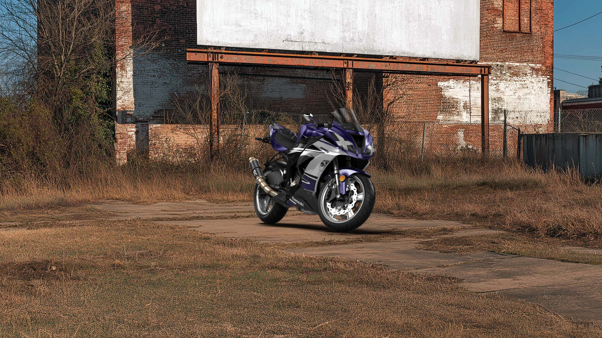 Kawasaki Ninja ZX 6R Sport Bike 2015 tuning