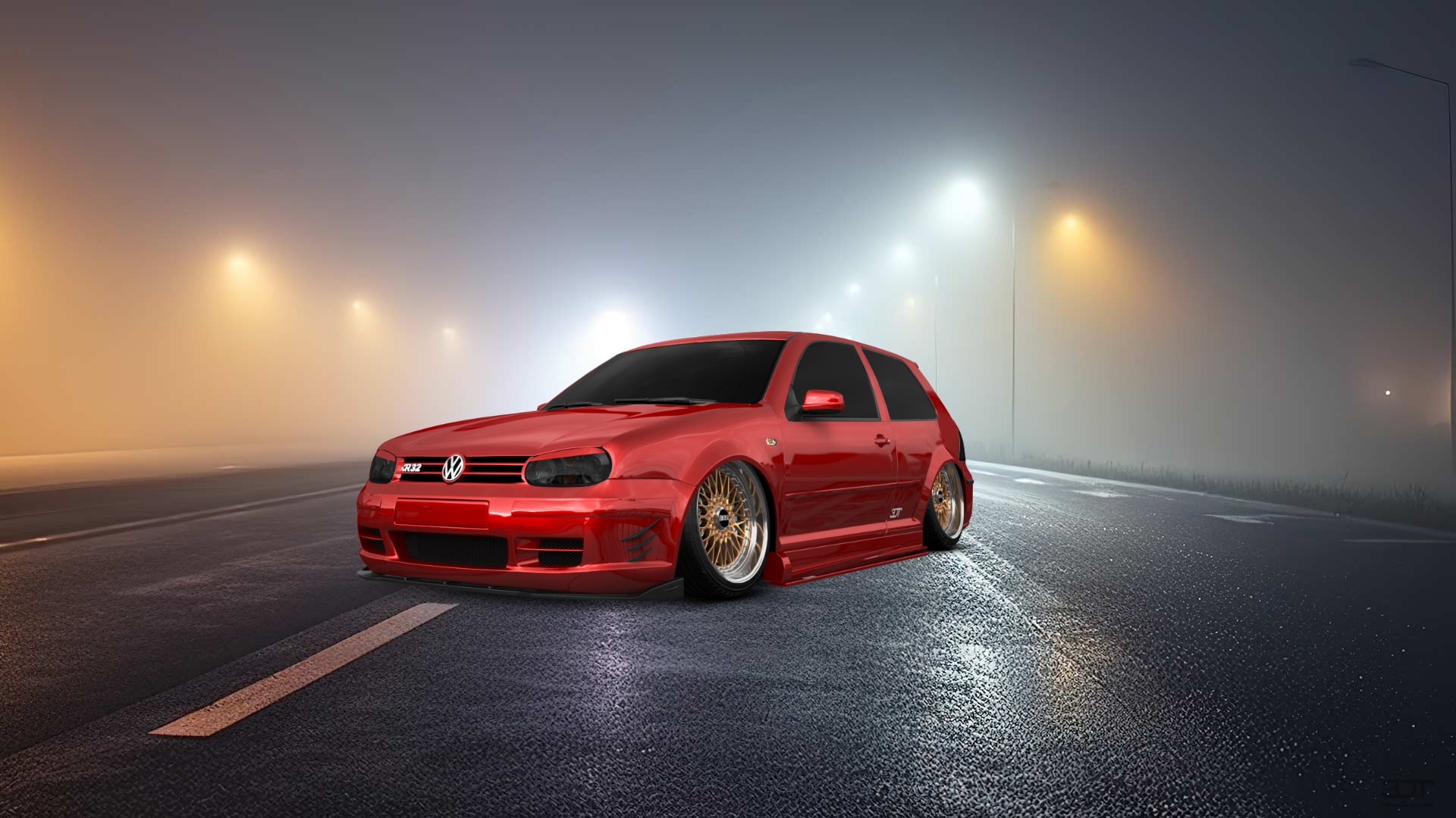 Volkswagen Golf 4 (mk4) 3 Door Hatchback 1997 tuning