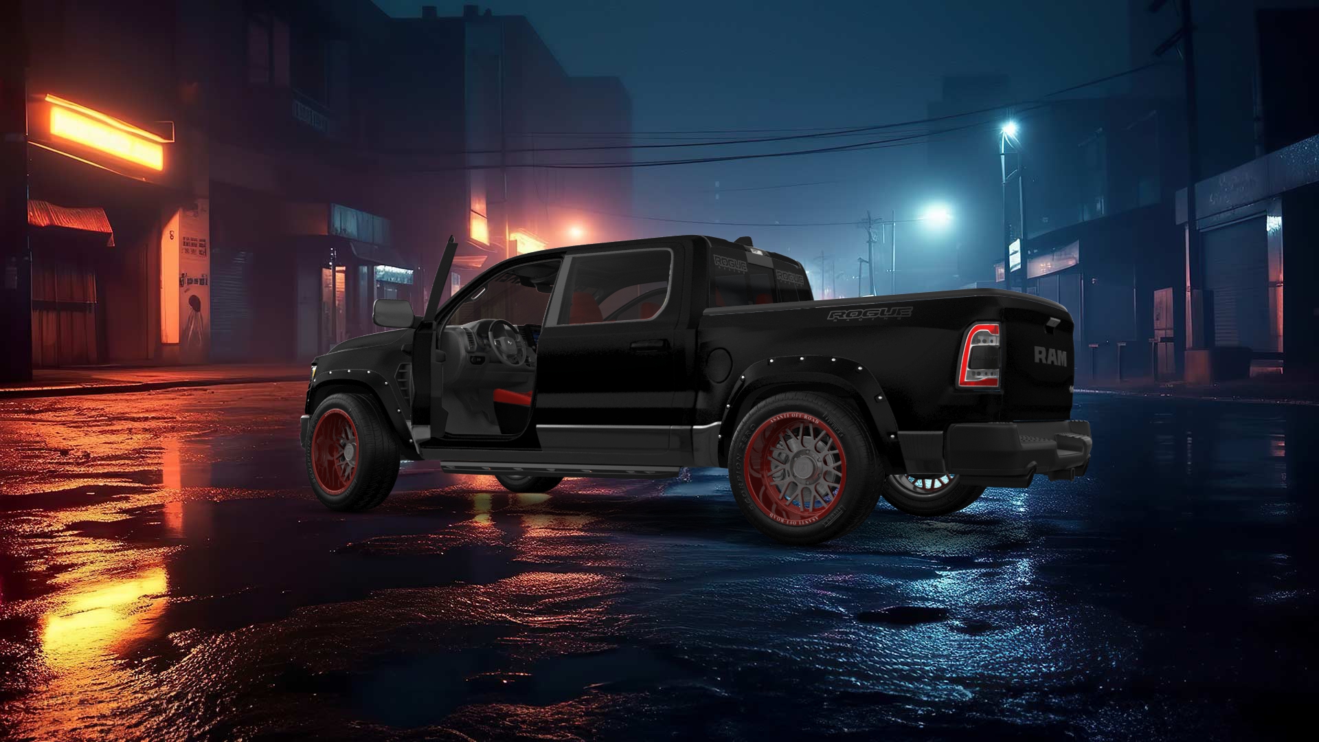 Dodge Ram 1500 TRX 4 Door pickup truck 2021