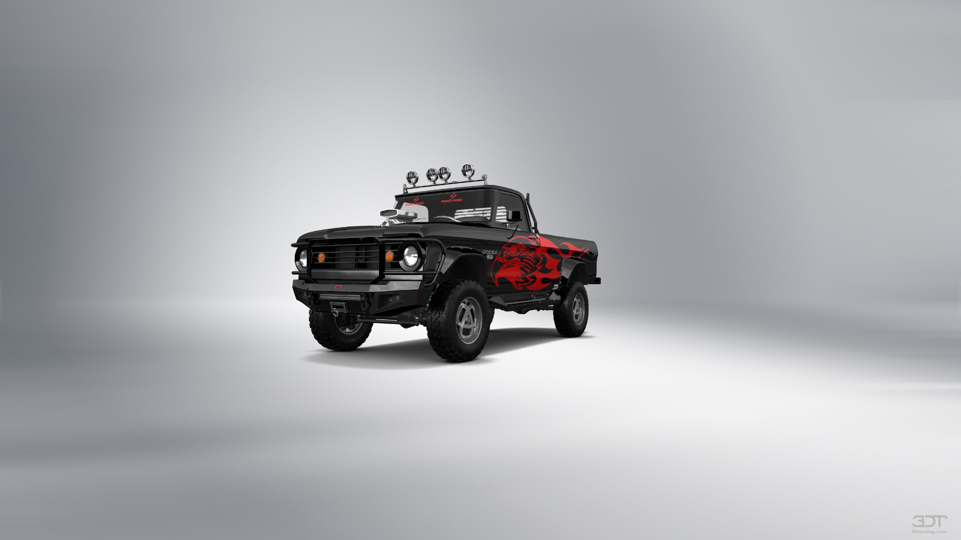 Dodge Power Wagon W200 2 Door pickup truck 1966