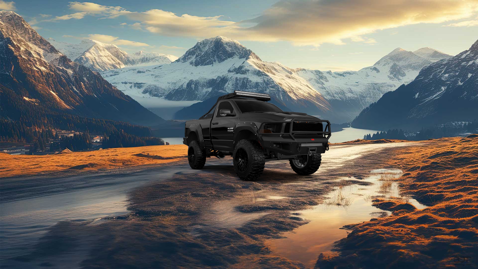 Dodge Ram 1500 6.4' box Regular Cab 2 Door pickup truck 2009 tuning