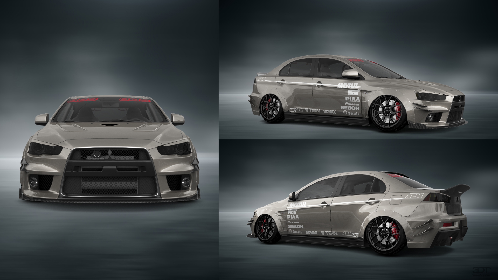 Mitsubishi Lancer Evolution X Sedan 2008 tuning