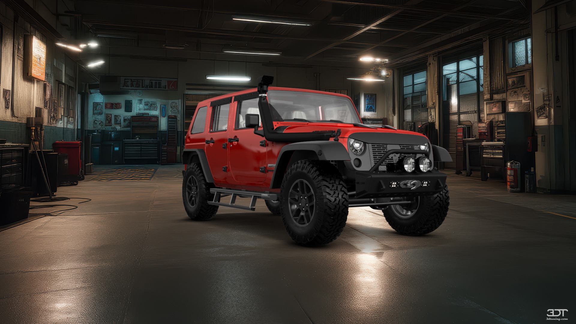 Jeep Wrangler Unlimited JK Rubicon Recon 4 Door SUV 2017 tuning