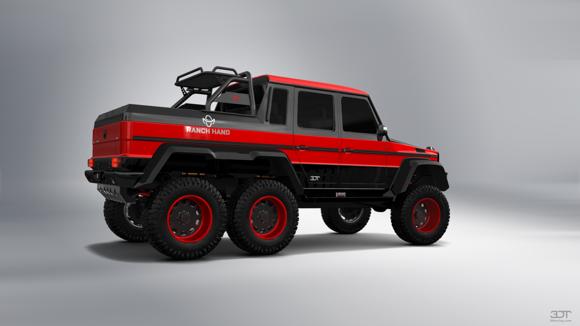 Mercedes G 63 AMG 6x6 4 Door pickup truck 2013