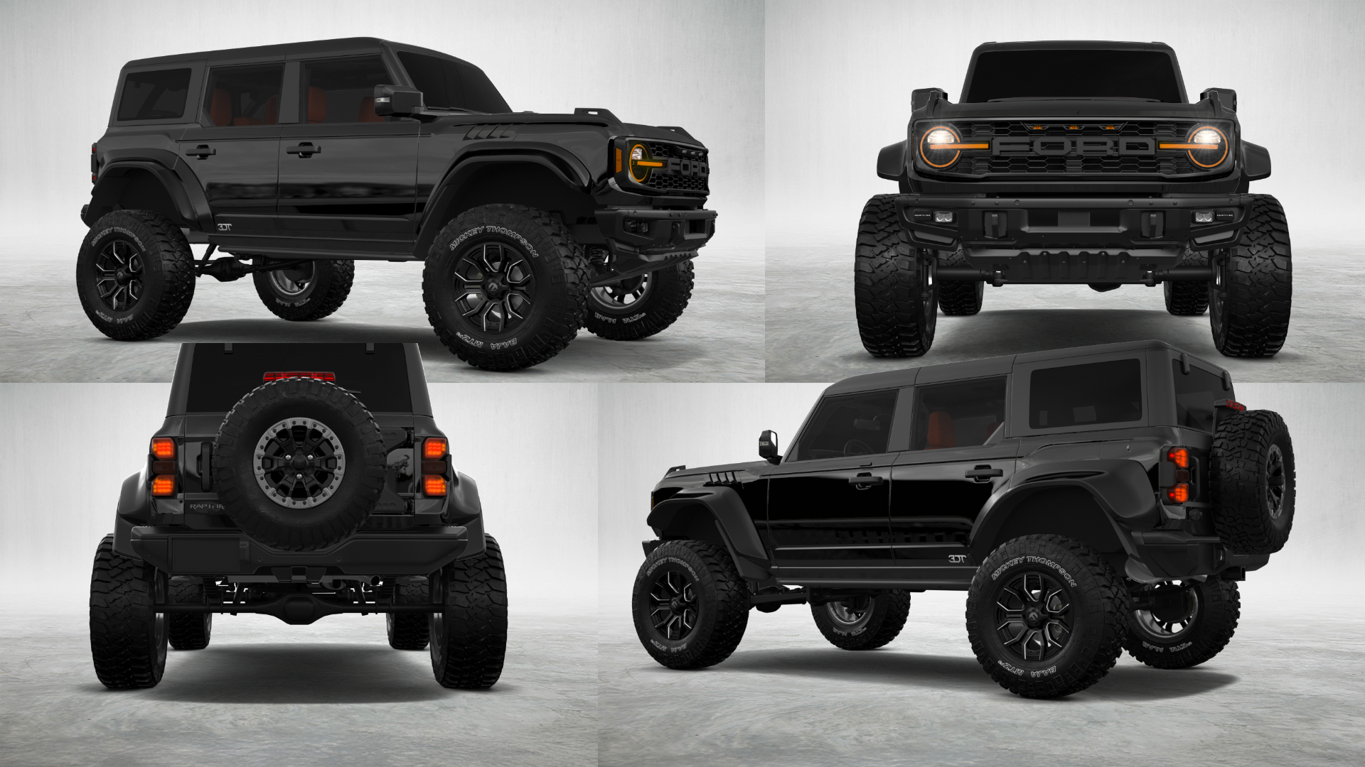 Ford Bronco Raptor 4 Door pickup truck 2022