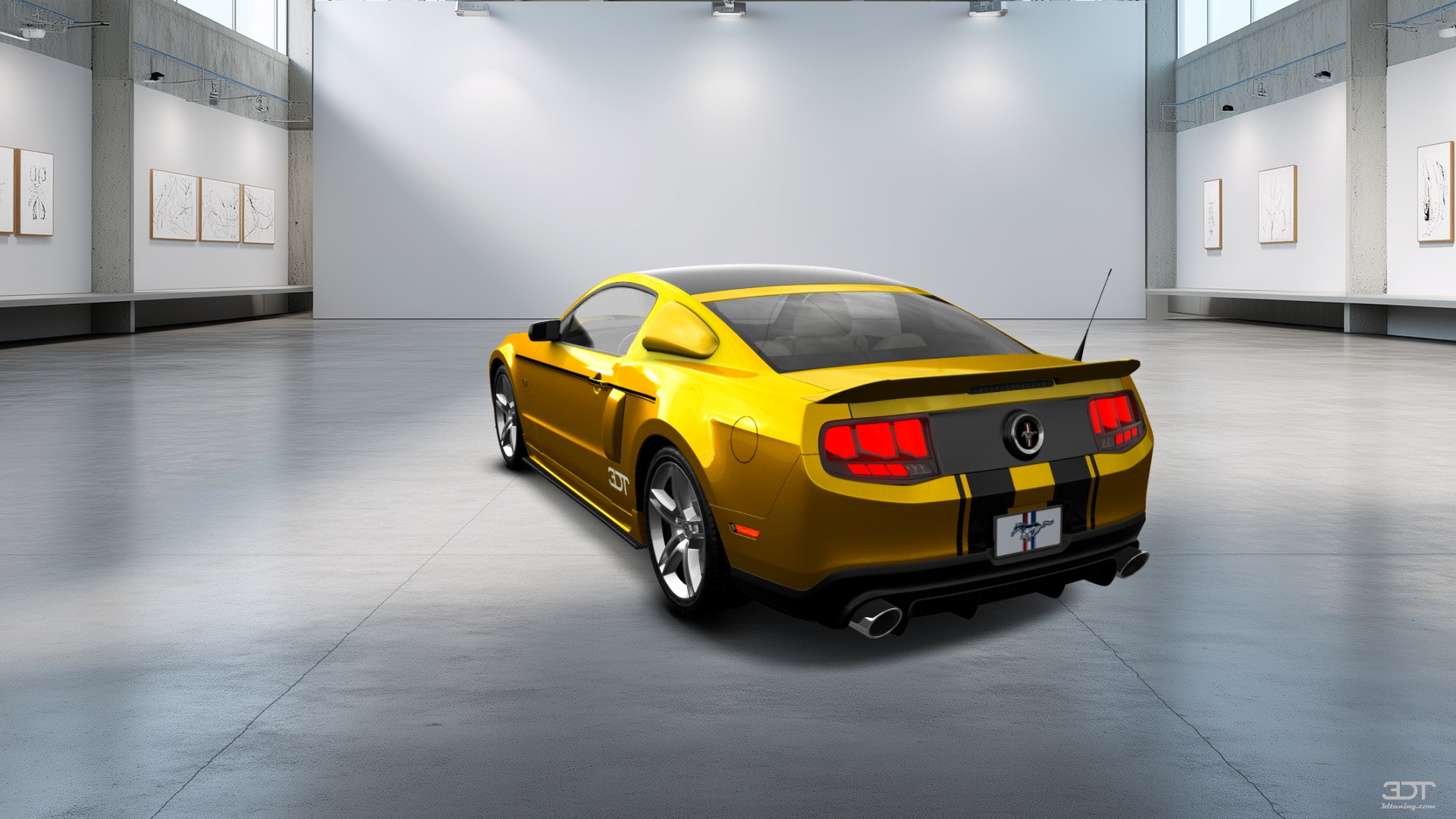 Ford Mustang 2 Door Coupe 2010 tuning
