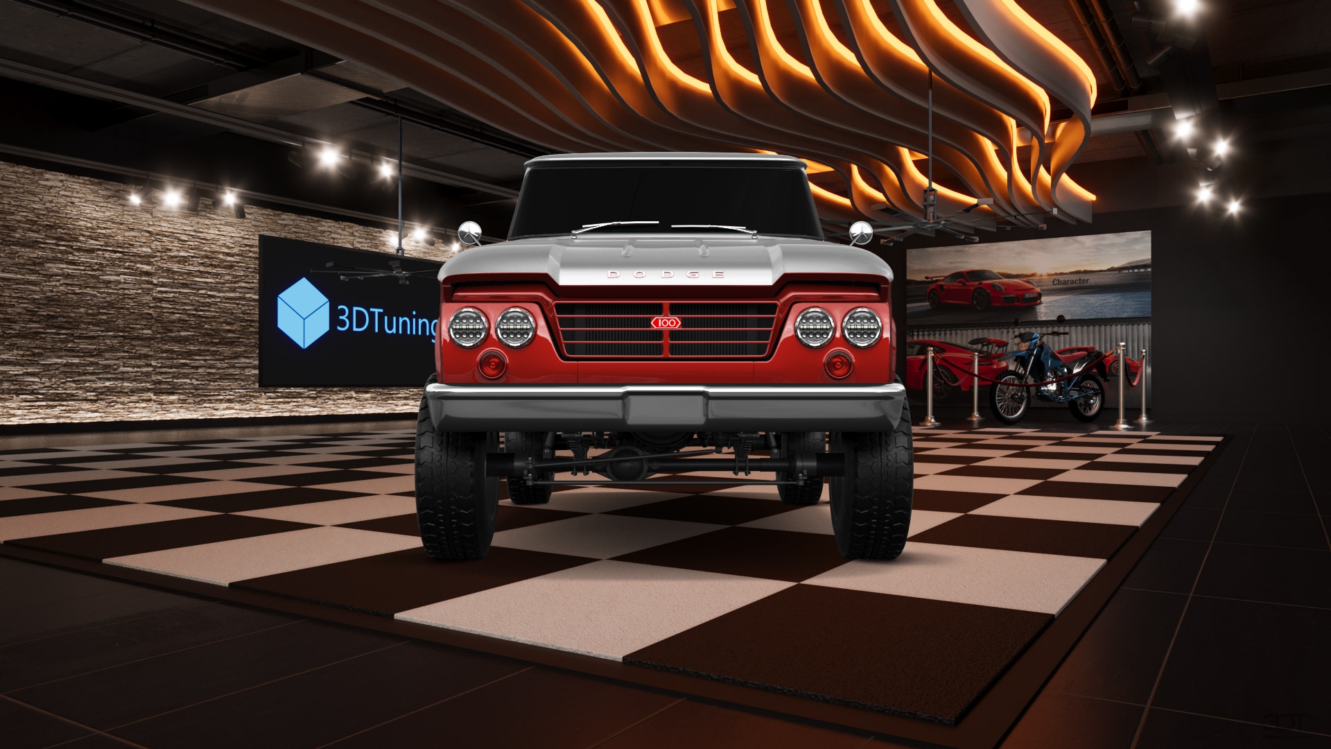 Dodge D-100 Stepside 2 Door pickup truck 1961