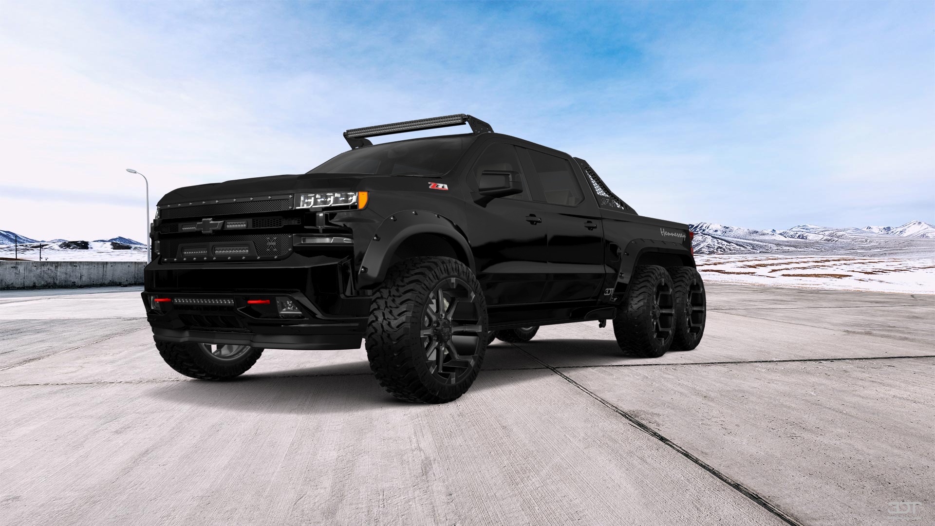 Chevrolet Silverado Hennessey Goliath 6X6 Truck 2020