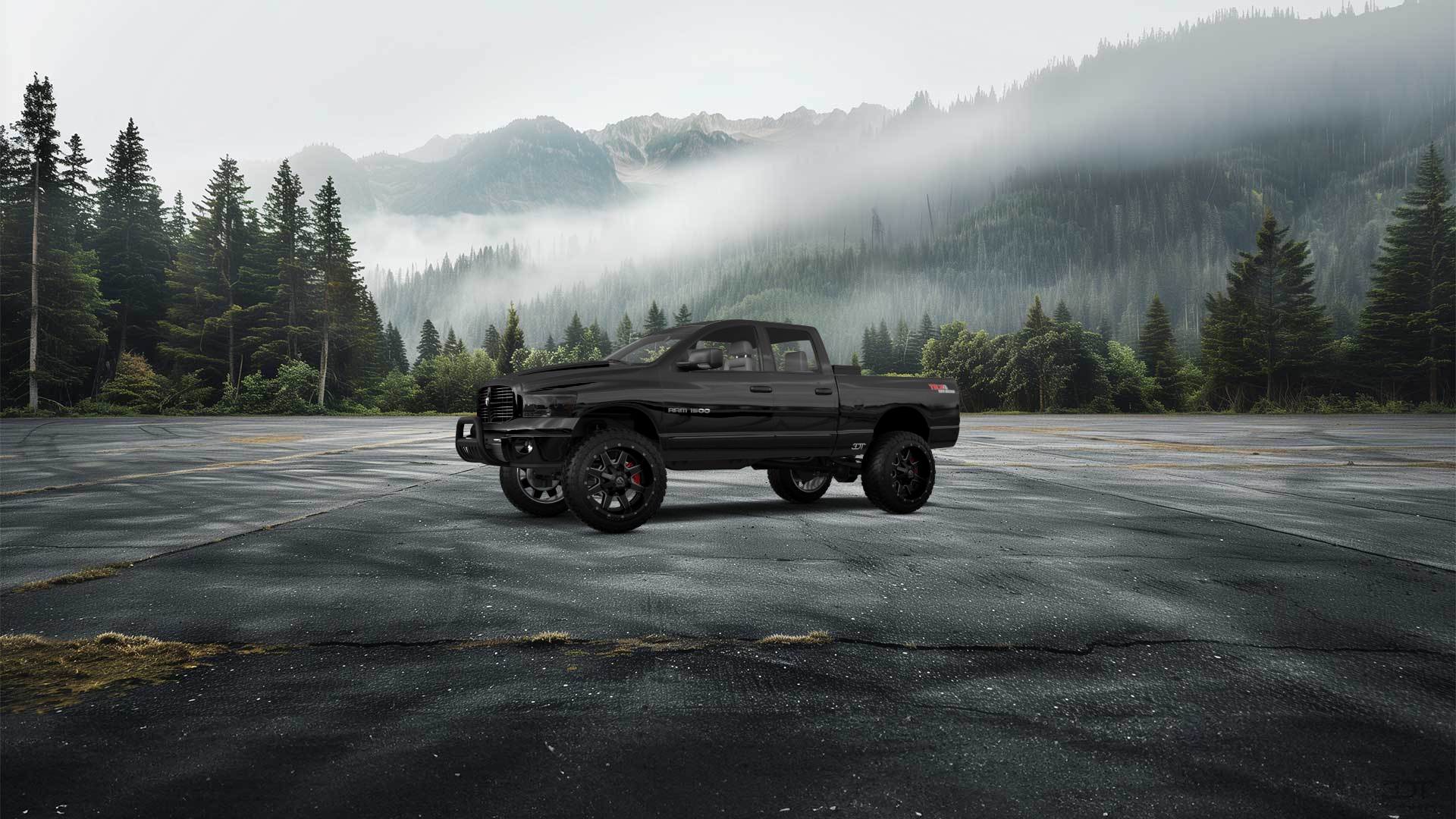 Dodge Ram 1500 Quad-Cab 4 Door pickup truck 2006 tuning