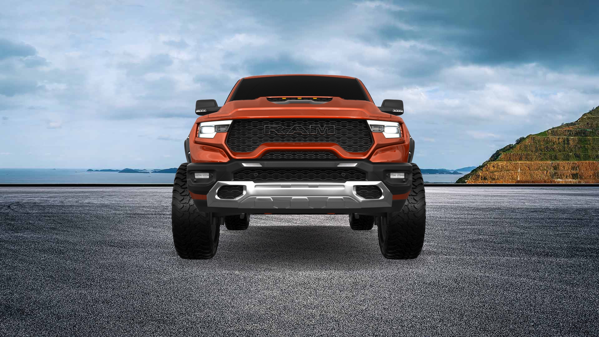 Dodge Ram 1500 TRX 4 Door pickup truck 2021