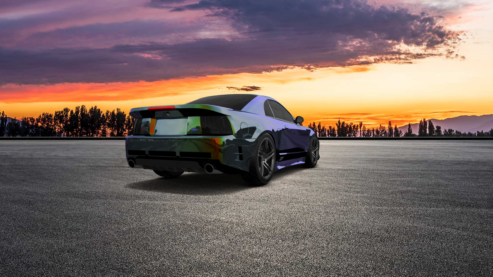 Ford Mustang 2 Door Coupe 2000 tuning