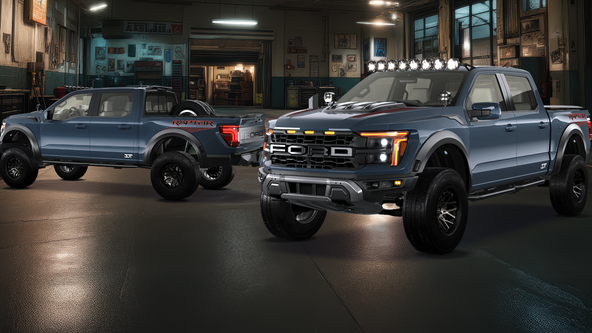 Ford F-150 Raptor 4 Door pickup truck 2024 tuning