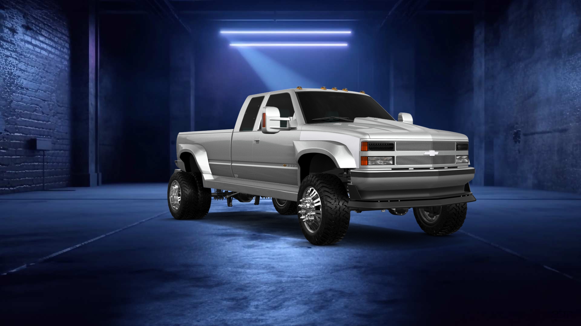Chevrolet K3500 Extended Cab Pickup Truck 1988