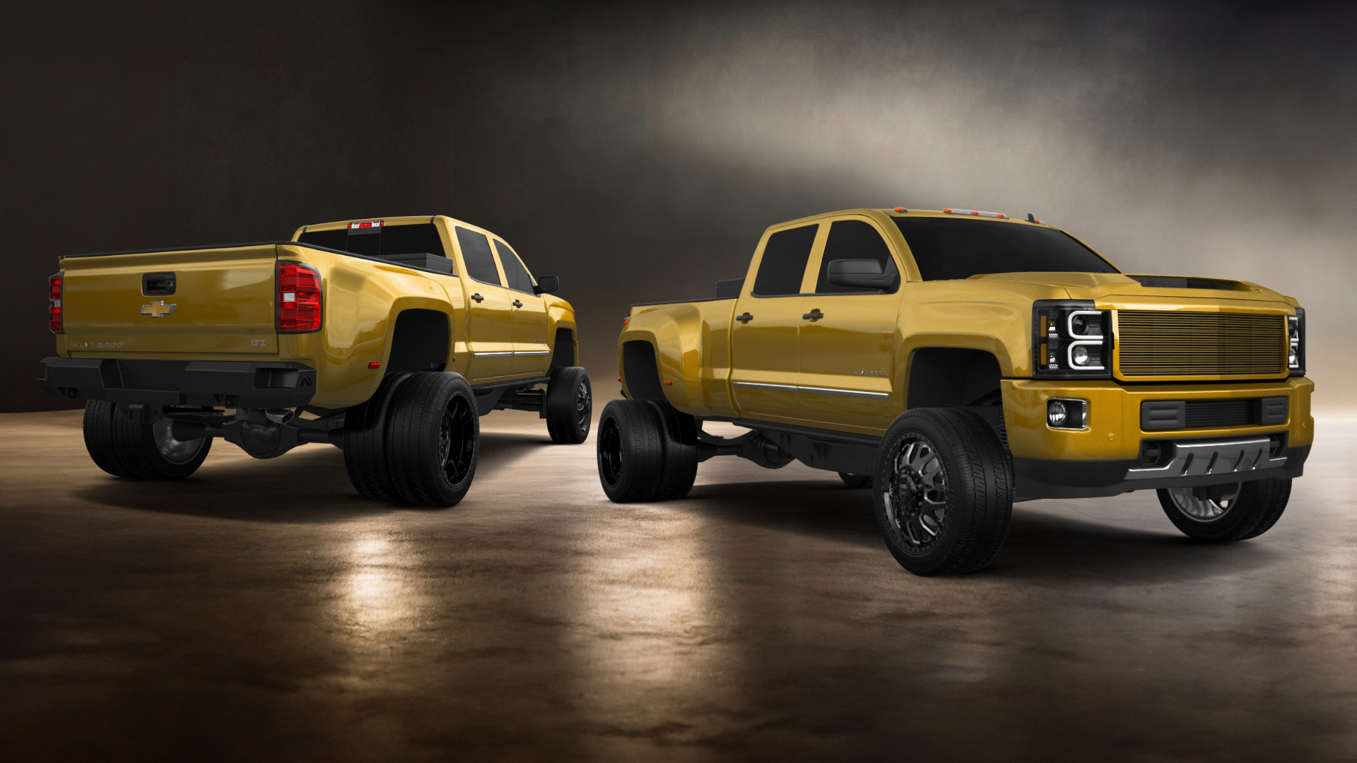 Chevrolet Silverado 3500 4 Door pickup truck 2015 tuning