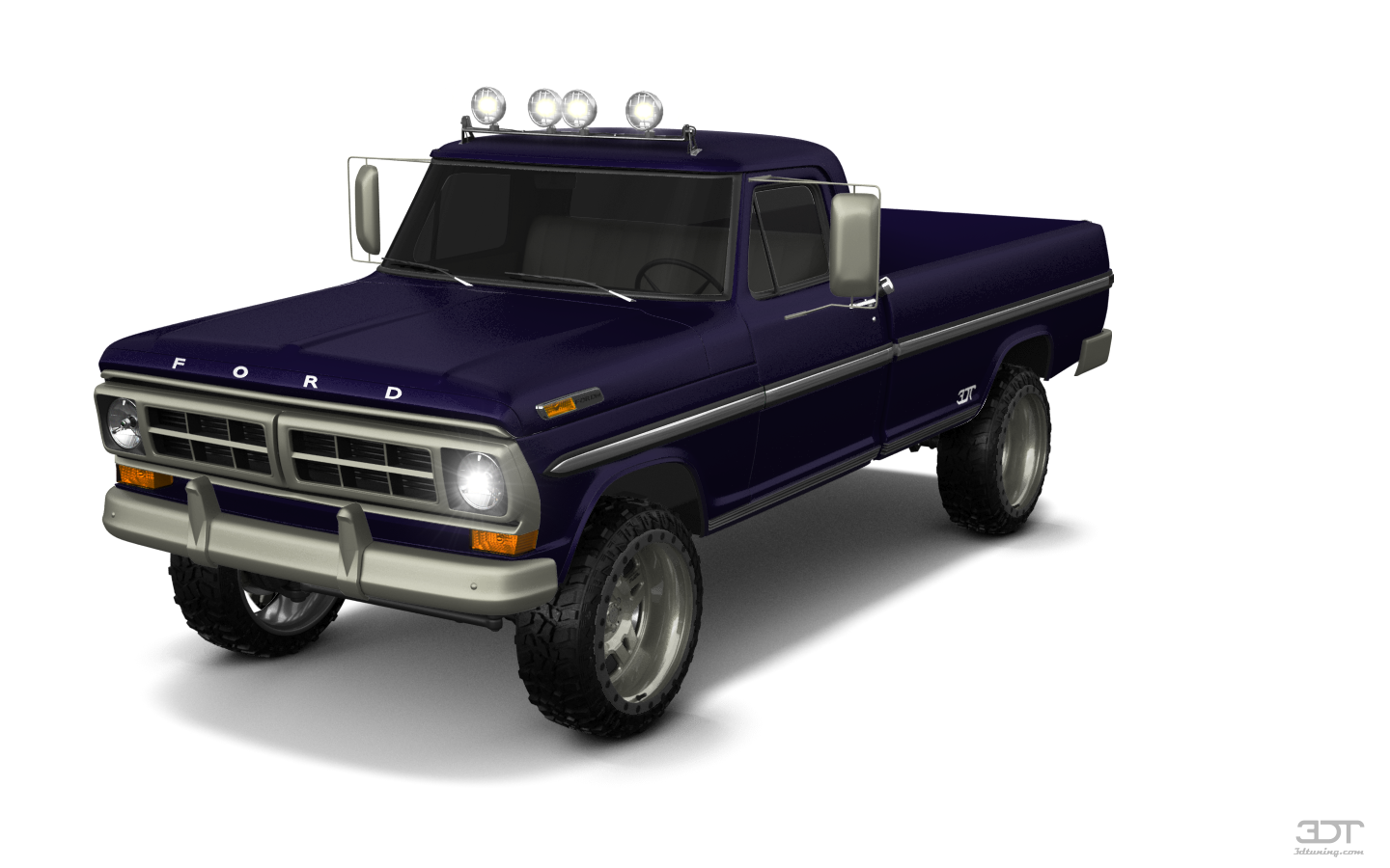 Ford F-250 2 Door pickup truck 1971