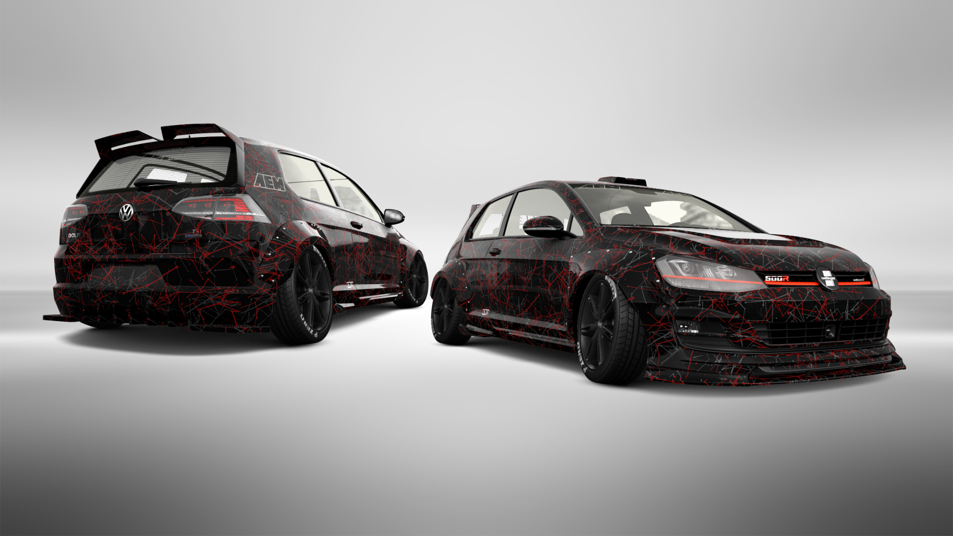 Volkswagen Golf 7 3 Door Hatchback 2013 tuning